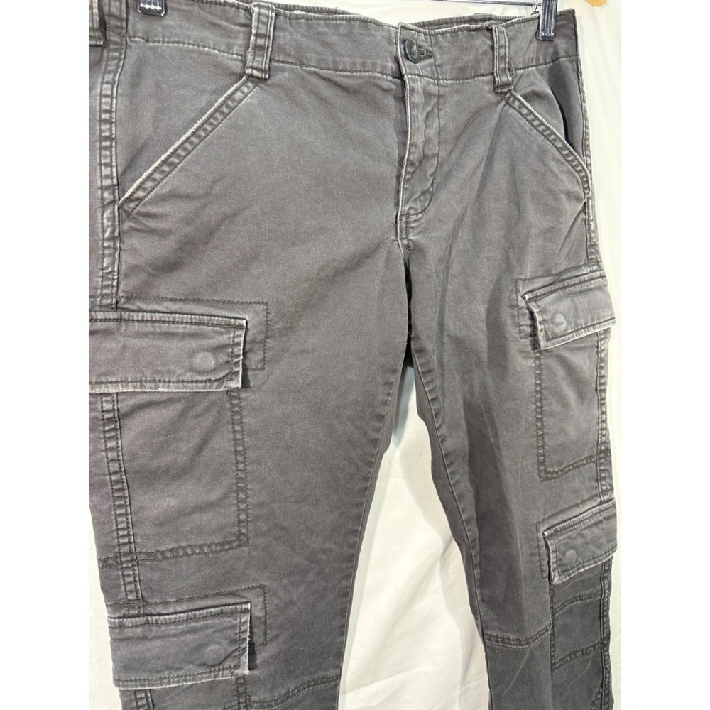 Denim & Supply Ralph Lauren Slim Cargo Pants Gray Faded Black Size 28 Utility